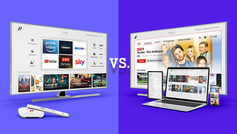 Xplore TV Vergleich der Produkte