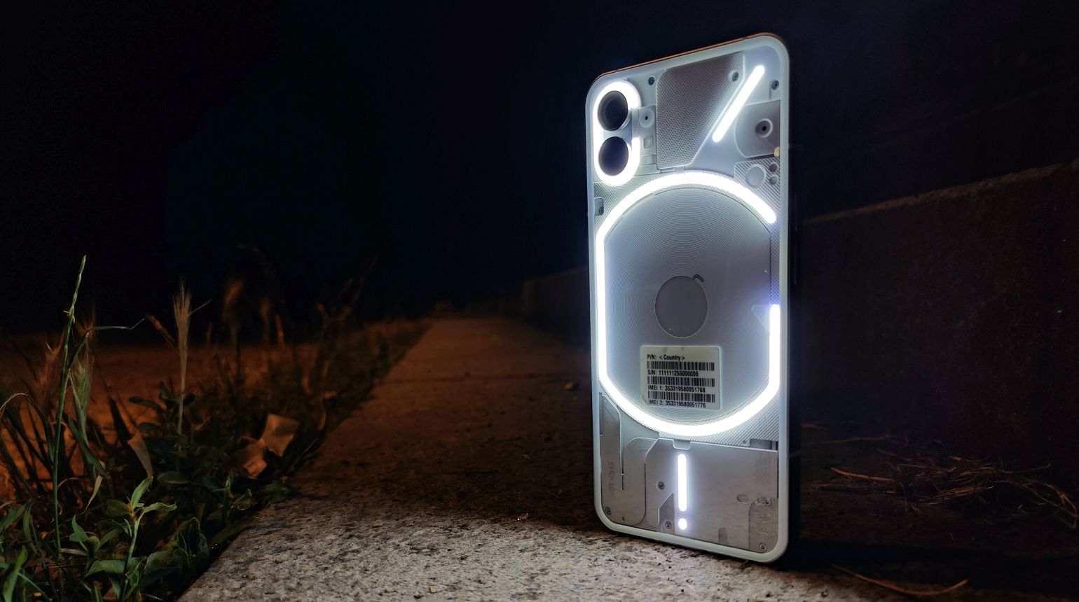 Nothing Phone mit Glyph Beleuchtung