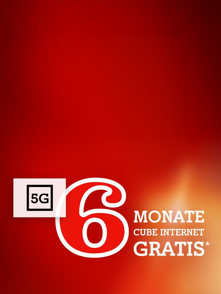 Rot-orangener Hintergrund auf dem der Text 